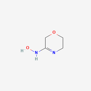 Morpholin-3-one oxime