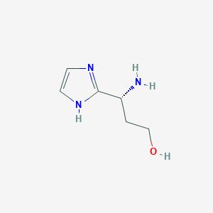 (3R)-3-Amino-3-(1H-imidazol-2-yl)propan-1-ol