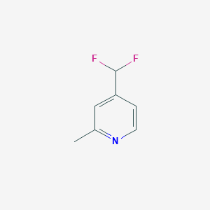 4-(Difluoromethyl)-2-methylpyridine