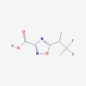 5-(3,3-Difluorobutan-2-yl)-1,2,4-oxadiazole-3-carboxylic acid