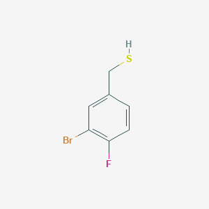 (3-Bromo-4-fluorophenyl)methanethiol