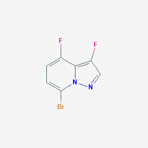 7-Bromo-3,4-difluoropyrazolo[1,5-a]pyridine