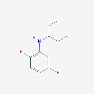 2,5-difluoro-N-(pentan-3-yl)aniline