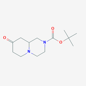 tert-Butyl 8-oxooctahydro-2H-pyrido[1,2-a]pyrazine-2-carboxylate