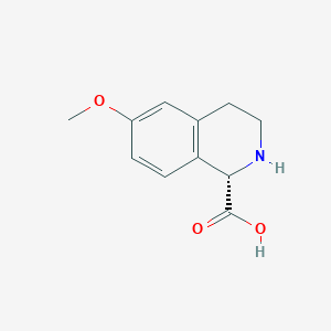 (S)-6-Methoxy-1,2,3,4-tetrahydroisoquinoline-1-carboxylic acid