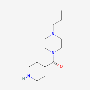 1-(Piperidine-4-carbonyl)-4-propylpiperazine