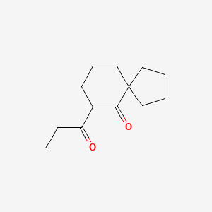 7-Propanoylspiro[4.5]decan-6-one