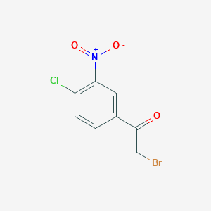2-Bromo-1-(4-chloro-3-nitrophenyl)ethanone