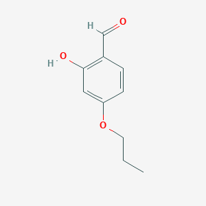 molecular formula C10H12O3 B1333522 2-Hydroxy-4-propoxy-benzaldehyde CAS No. 63667-47-0