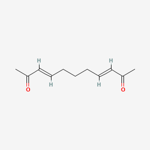 (3E,8E)-undeca-3,8-diene-2,10-dione