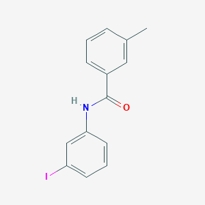 molecular formula C14H12INO B13335357 N-(3-iodophenyl)-3-methylbenzamide 