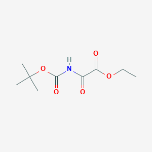molecular formula C9H15NO5 B1333540 Ethyl N-(tert-butoxycarbonyl)oxamate CAS No. 216959-34-1