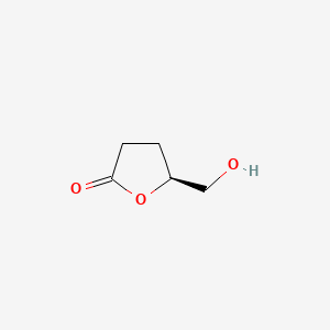 molecular formula C5H8O3 B1333545 (s)-5-(Hydroxymethyl)dihydrofuran-2(3h)-one CAS No. 32780-06-6