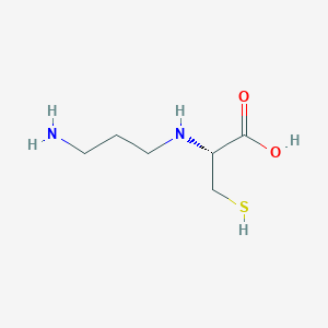 molecular formula C6H14N2O2S B13335470 Aminopropyl-L-cysteine 