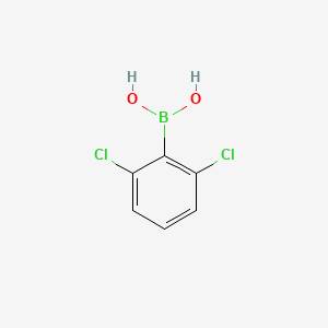 molecular formula C6H5BCl2O2 B1333555 2,6-Dichlorophenylboronic Acid CAS No. 73852-17-2