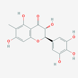 molecular formula C16H14O8 B133356 雪松素 CAS No. 75513-81-4