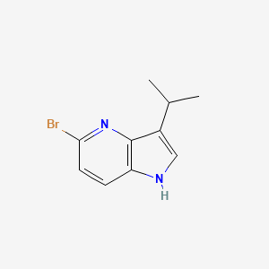 5-Bromo-3-isopropyl-1H-pyrrolo[3,2-b]pyridine