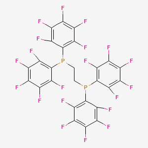 molecular formula C26H4F20P2 B1333563 1,2-双[双(五氟苯基)膦基]乙烷 CAS No. 76858-94-1