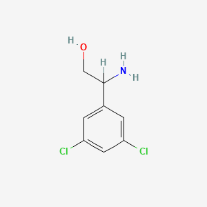 molecular formula C8H9Cl2NO B1333564 2-Amino-2-(3,5-dichlorophenyl)ethanol CAS No. 372144-00-8