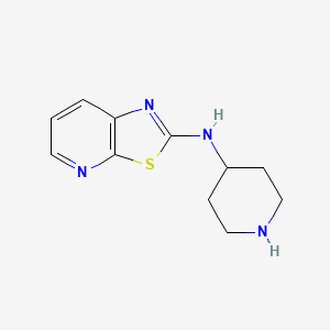 N-(piperidin-4-yl)thiazolo[5,4-b]pyridin-2-amine