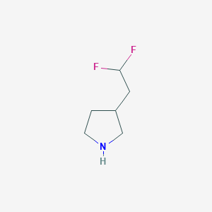 3-(2,2-Difluoroethyl)pyrrolidine