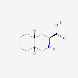 (3S,4aR,8aR)-Decahydroisoquinoline-3-carboxylic acid