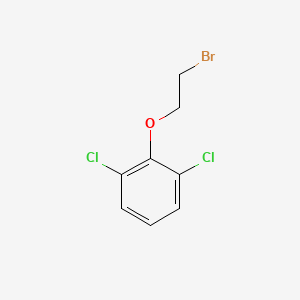 molecular formula C8H7BrCl2O B1333576 2-(2-溴乙氧基)-1,3-二氯苯 CAS No. 26583-73-3
