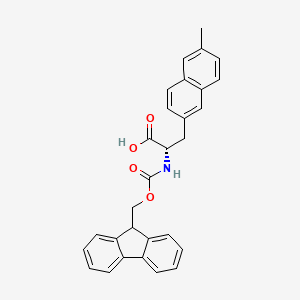 (S)-2-((((9H-Fluoren-9-yl)methoxy)carbonyl)amino)-3-(6-methylnaphthalen-2-yl)propanoic acid