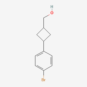 (3-(4-Bromophenyl)cyclobutyl)methanol