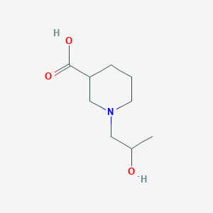 1-(2-Hydroxypropyl)piperidine-3-carboxylic acid