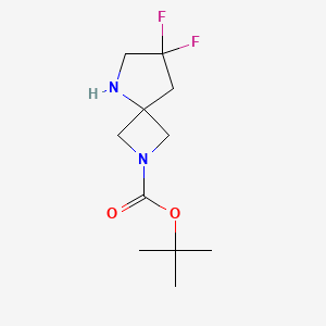 tert-Butyl 7,7-difluoro-2,5-diazaspiro[3.4]octane-2-carboxylate