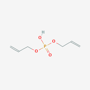 molecular formula C6H11O4P B13335958 Diallyl hydrogen phosphate 