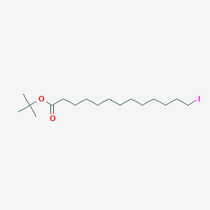 molecular formula C17H33IO2 B13335997 tert-Butyl 13-iodotridecanoate 