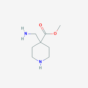 Methyl 4-(aminomethyl)piperidine-4-carboxylate