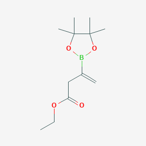 Ethyl 3-(4,4,5,5-tetramethyl-1,3,2-dioxaborolan-2-yl)but-3-enoate