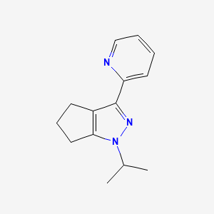 1-Isopropyl-3-(pyridin-2-yl)-1,4,5,6-tetrahydrocyclopenta[c]pyrazole