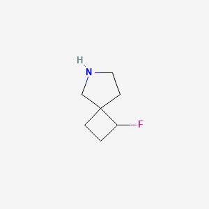 1-Fluoro-6-azaspiro[3.4]octane