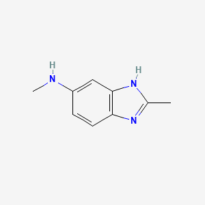 N,2-Dimethyl-1H-benzo[d]imidazol-5-amine