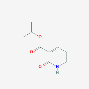 molecular formula C9H11NO3 B13336163 Isopropyl 2-oxo-1,2-dihydropyridine-3-carboxylate 