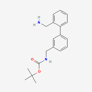 tert-Butyl ((2'-(aminomethyl)-[1,1'-biphenyl]-3-yl)methyl)carbamate