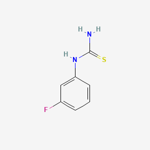 B1333628 1-(3-Fluorophenyl)-2-thiourea CAS No. 458-05-9