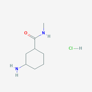 3-Amino-N-methylcyclohexane-1-carboxamide hydrochloride