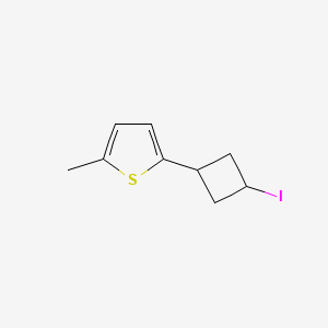 2-(3-Iodocyclobutyl)-5-methylthiophene