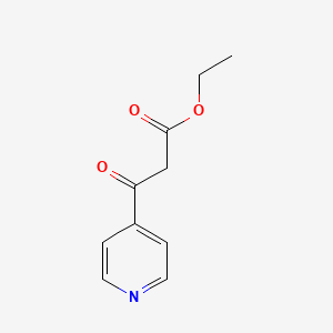 B1333634 Ethyl isonicotinoylacetate CAS No. 26377-17-3