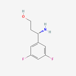 (3S)-3-Amino-3-(3,5-difluorophenyl)propan-1-OL