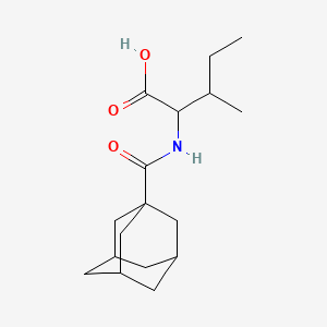 2-[(1-Adamantylcarbonyl)amino]-3-methylpentanoic acid