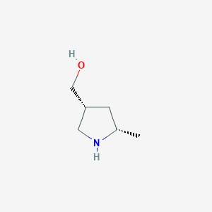 Rel-((3R,5S)-5-methylpyrrolidin-3-yl)methanol