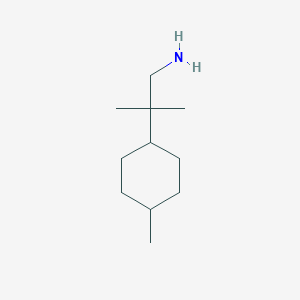 2-Methyl-2-(4-methylcyclohexyl)propan-1-amine