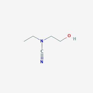 2-[Cyano(ethyl)amino]ethan-1-ol