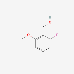 molecular formula C8H9FO2 B1333659 2-Fluoro-6-methoxybenzyl alcohol CAS No. 253668-46-1